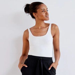 ADAY Not So Basic tank top - coconut